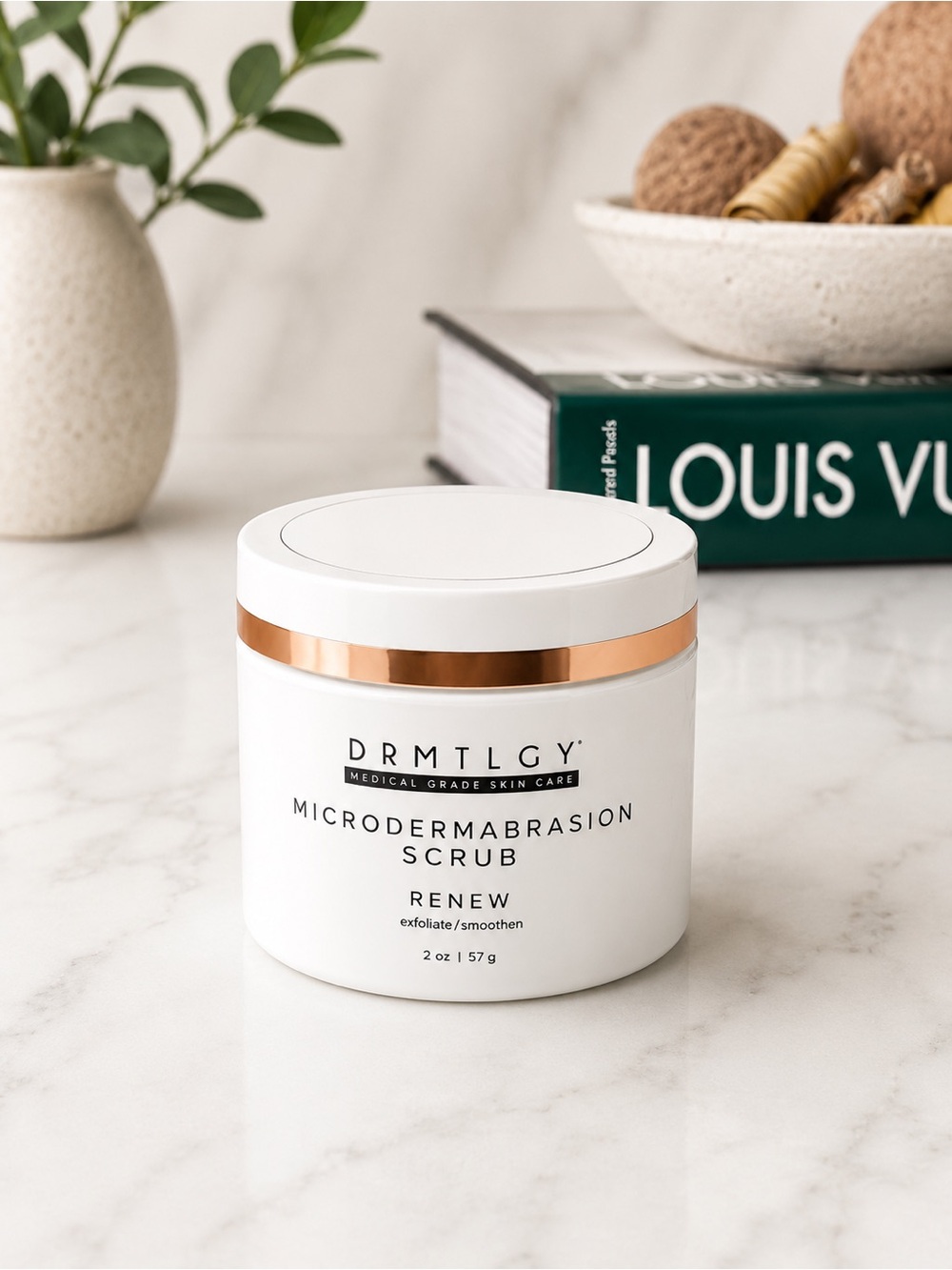 DRMTLGY Microdermabrasion Scrub 2oz Renew Pumice Exfoliating Polish SEALED